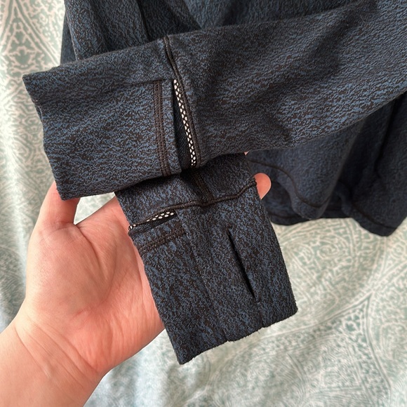 VGUC Lululemon 1/4 Quarter Zip Sz 8 Running Fleece Pull Over Sweater - Picture 5 of 8